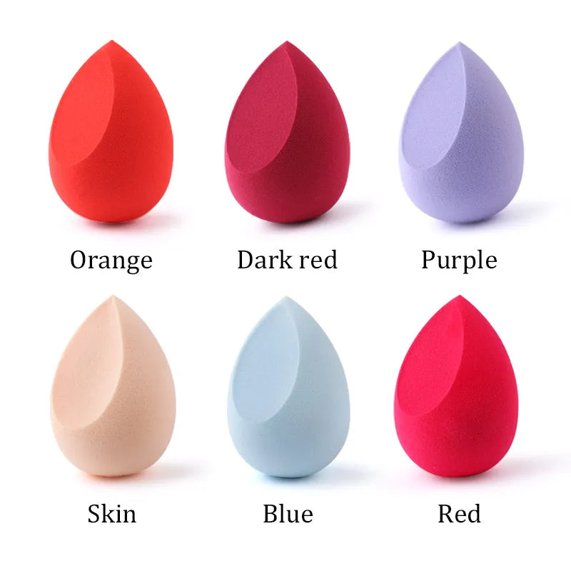 Makeup Sponge Concealer Smooth Cosmetic Powder Puff Cut Shape Makeup Concealer Liquid Foundation Face Cosmetic Puff Make Up Tool