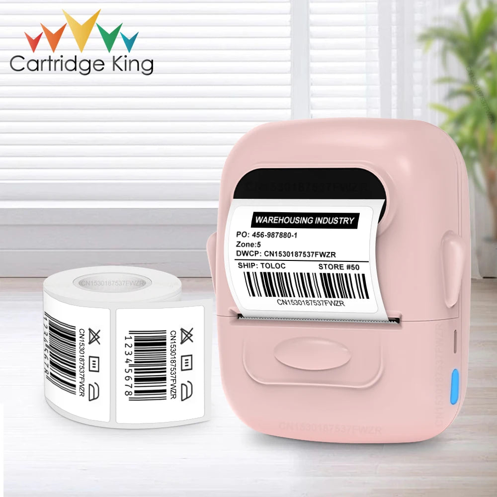 P50 Thermal Label Printer Similar to Marklife P50 M110 Label Machine Portable Mini Bluetooth Labeler Printing Adhesive Sticker