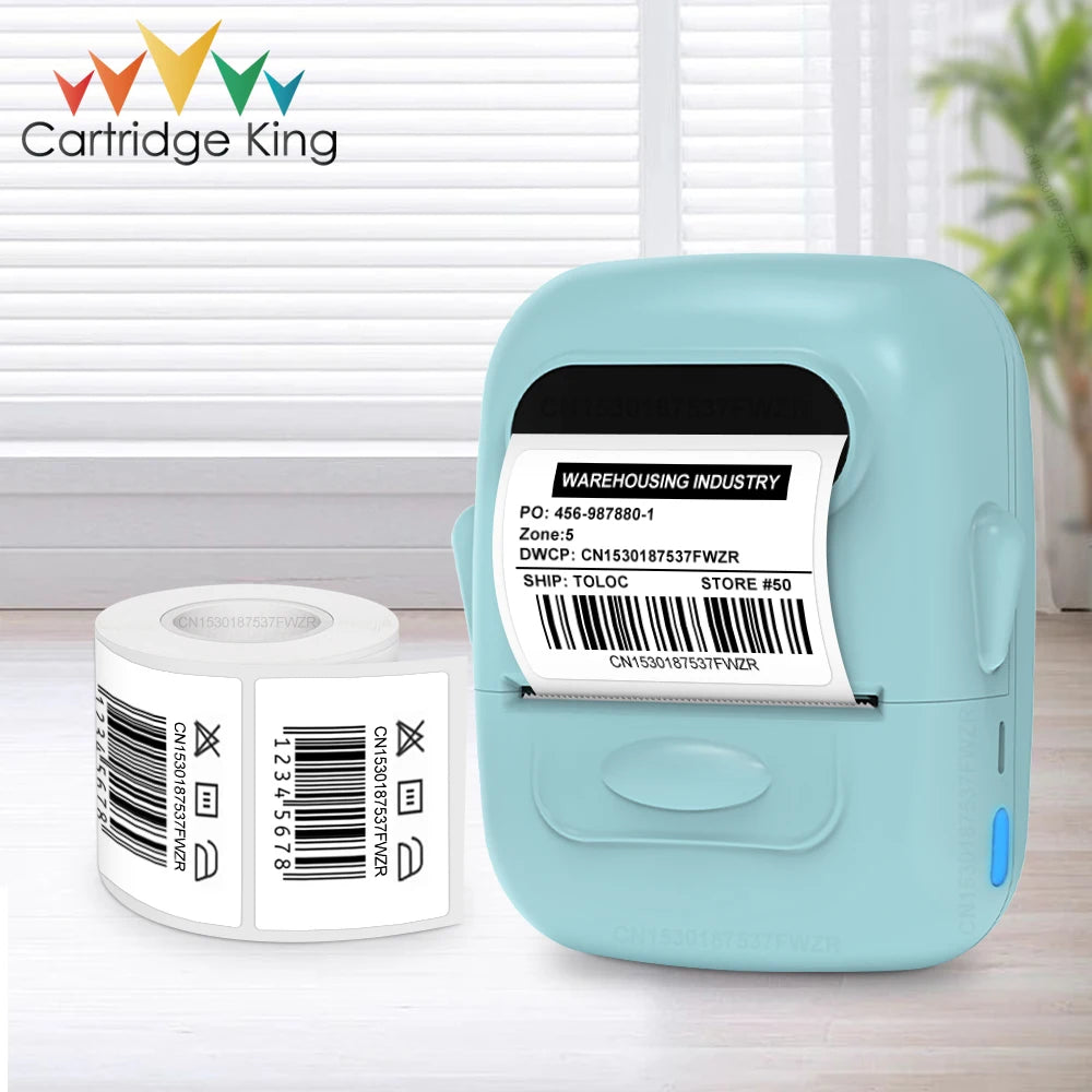 P50 Thermal Label Printer Similar to Marklife P50 M110 Label Machine Portable Mini Bluetooth Labeler Printing Adhesive Sticker