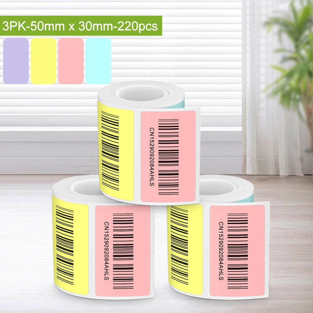 P50 Thermal Label Printer Similar to Marklife P50 M110 Label Machine Portable Mini Bluetooth Labeler Printing Adhesive Sticker