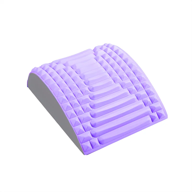 The New Back Stretcher Pillow Neck Lumbar Support Massager For Waist Back Sciatica Herniated Disc Pain Relief Massage Relaxation