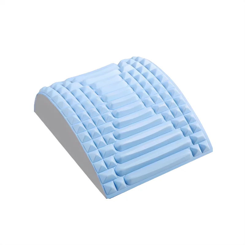 The New Back Stretcher Pillow Neck Lumbar Support Massager For Waist Back Sciatica Herniated Disc Pain Relief Massage Relaxation