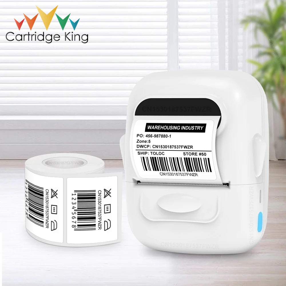 P50 Thermal Label Printer Similar to Marklife P50 M110 Label Machine Portable Mini Bluetooth Labeler Printing Adhesive Sticker