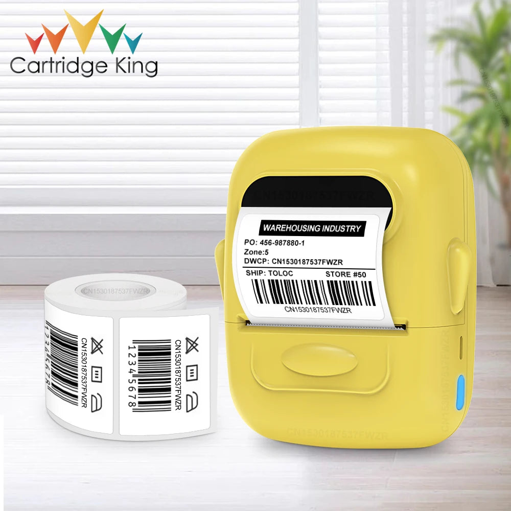 P50 Thermal Label Printer Similar to Marklife P50 M110 Label Machine Portable Mini Bluetooth Labeler Printing Adhesive Sticker