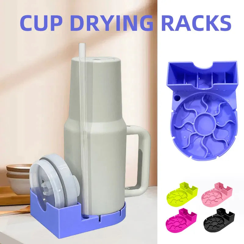 high quality tumbler dry store rack rack Tumbler Drying station for cleaning cups and storage Water cup holder