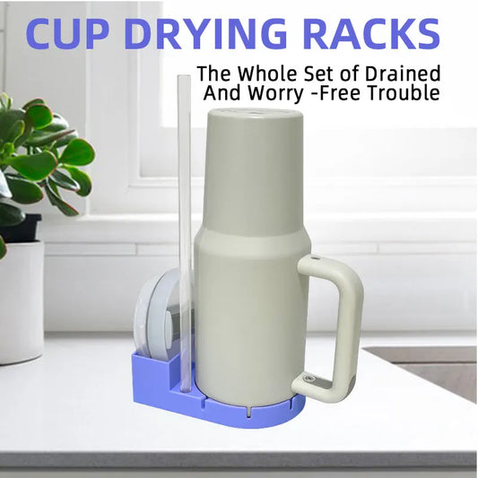 high quality tumbler dry store rack rack Tumbler Drying station for cleaning cups and storage Water cup holder